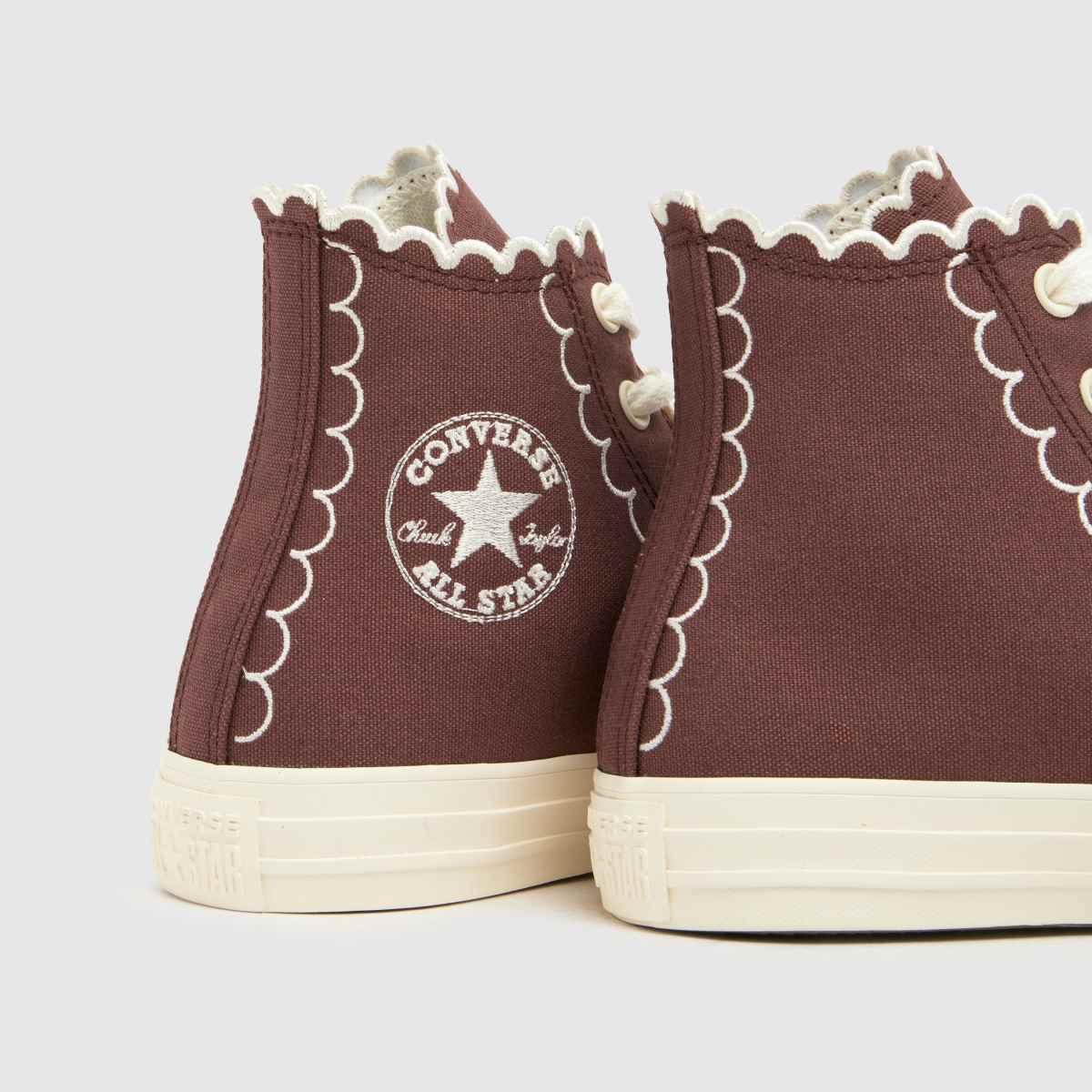 Converse All Star Hi in Dark Brown Converse All Star Hi 7