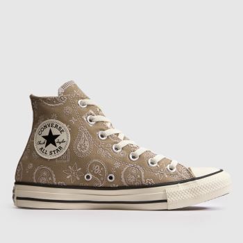 Converse Stone Multi All Star Hi Womens Trainers