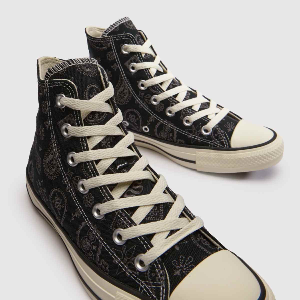 Damen Converse Schwarz-grau All Star Hi Sneaker Converse All Star Hi 4
