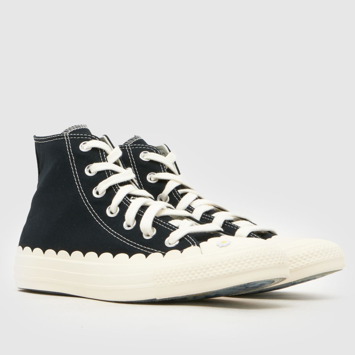 Converse All Star Hi in Black & White Converse All Star Hi 3