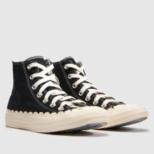 Converse All Star Hi in Black & White Converse All Star Hi,2 of 4