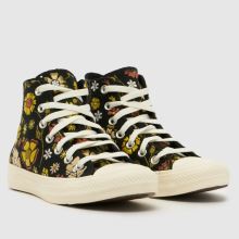Damen Converse Schwarz-gold All Star Hi Sneaker Converse All Star Hi,2 von 4