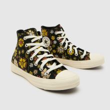 Damen Converse Schwarz-gold All Star Hi Sneaker Converse All Star Hi,3 von 4