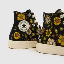 Damen Converse Schwarz-gold All Star Hi Sneaker Converse All Star Hi,4 von 4