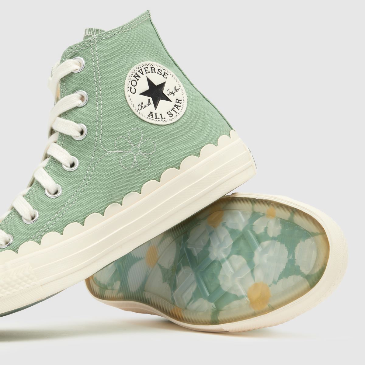 Converse All Star Hi in Light Green Converse All Star Hi 4