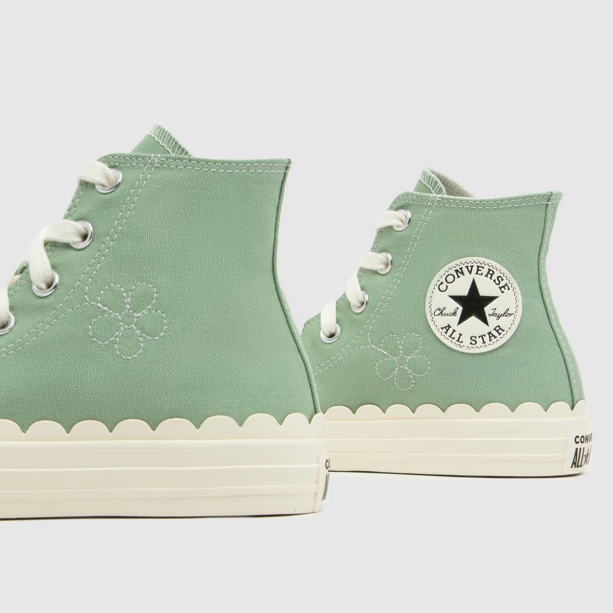Converse All Star Hi in Light Green Converse All Star Hi 7