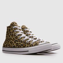 Damen Converse Weiß-braun Ctas Hi Sneaker Converse Ctas Hi,2 von 4