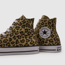 Damen Converse Weiß-braun Ctas Hi Sneaker Converse Ctas Hi,4 von 4