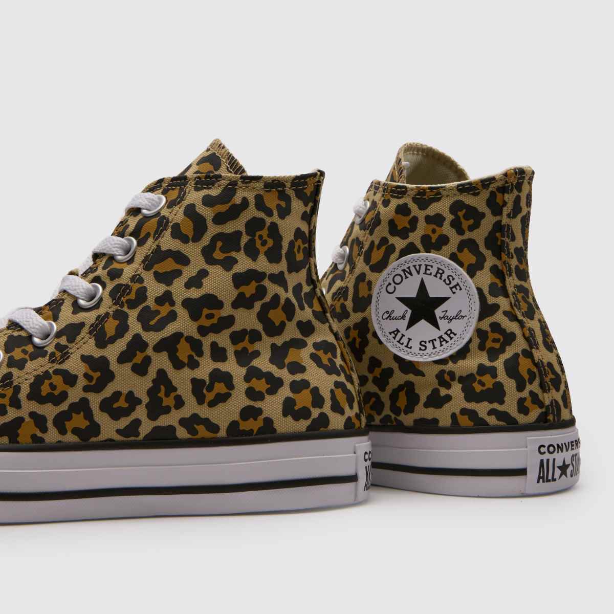 Damen Converse Weiß-braun Ctas Hi Sneaker Converse Ctas Hi 7