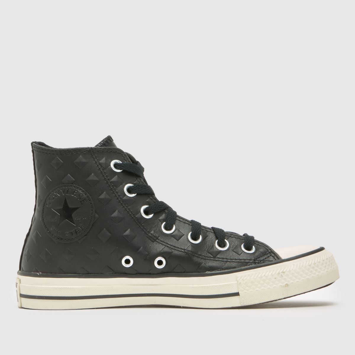 Converse All Star Hi Studded in Black Multi Converse All Star Hi Studded
