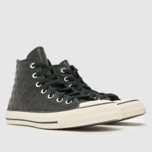Converse All Star Hi Studded in Black Multi Converse All Star Hi Studded,2 of 4