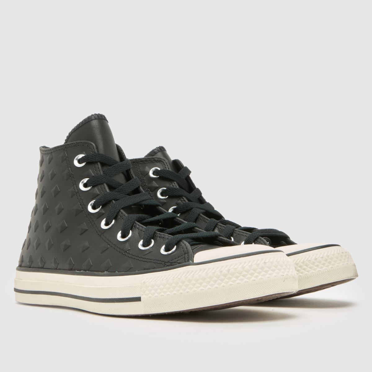 Converse All Star Hi Studded in Black Multi Converse All Star Hi Studded 3