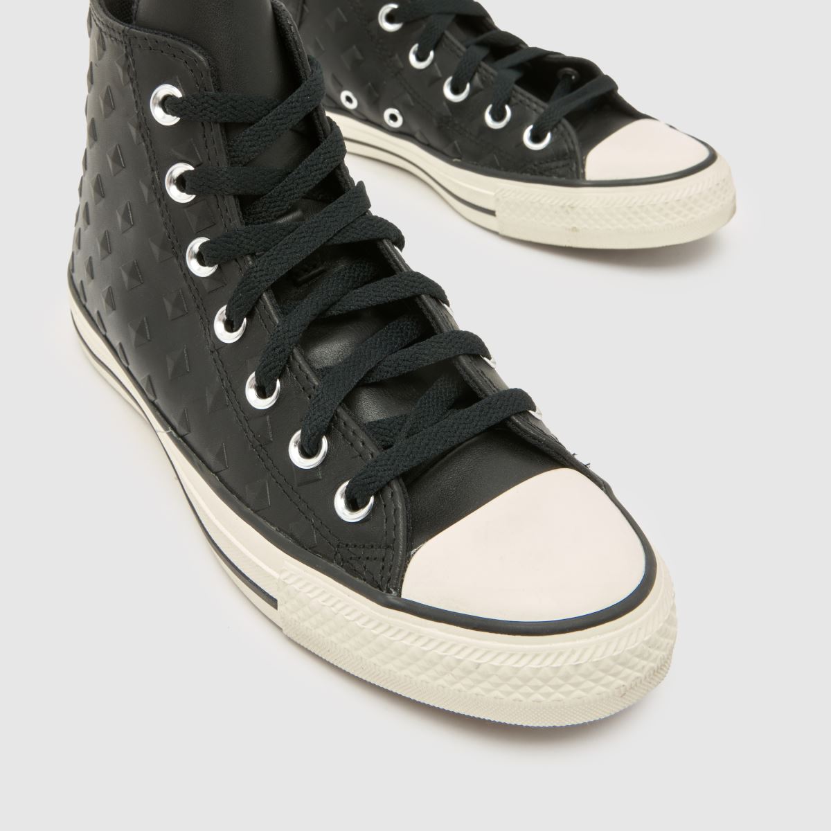 Converse All Star Hi Studded in Black Multi Converse All Star Hi Studded 4
