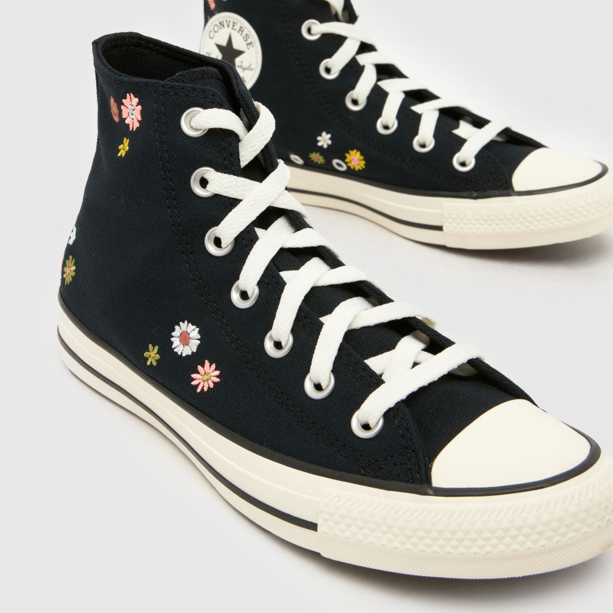 Converse All Star Hi in Black Multi Converse All Star Hi 4
