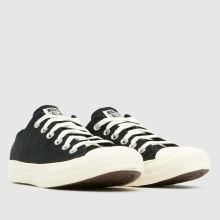 Converse All Star Ox Lace in Black & White Converse All Star Ox Lace,2 of 4