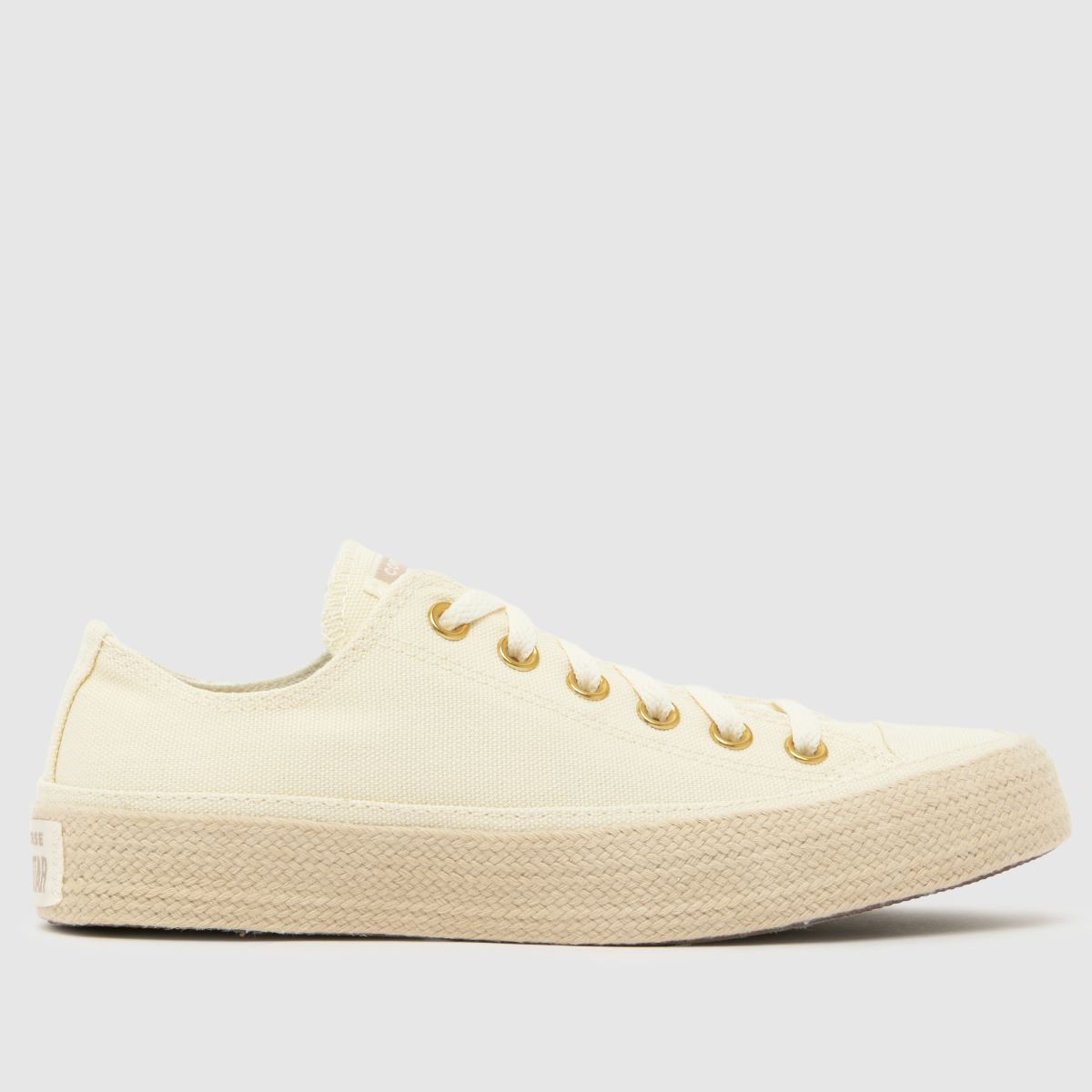 Converse All Star Ox Espadrille Trainers in Natural