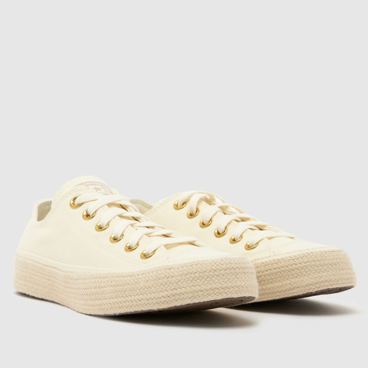 Converse All Star Ox Espadrille in Natural Converse All Star Ox Espadrille 3