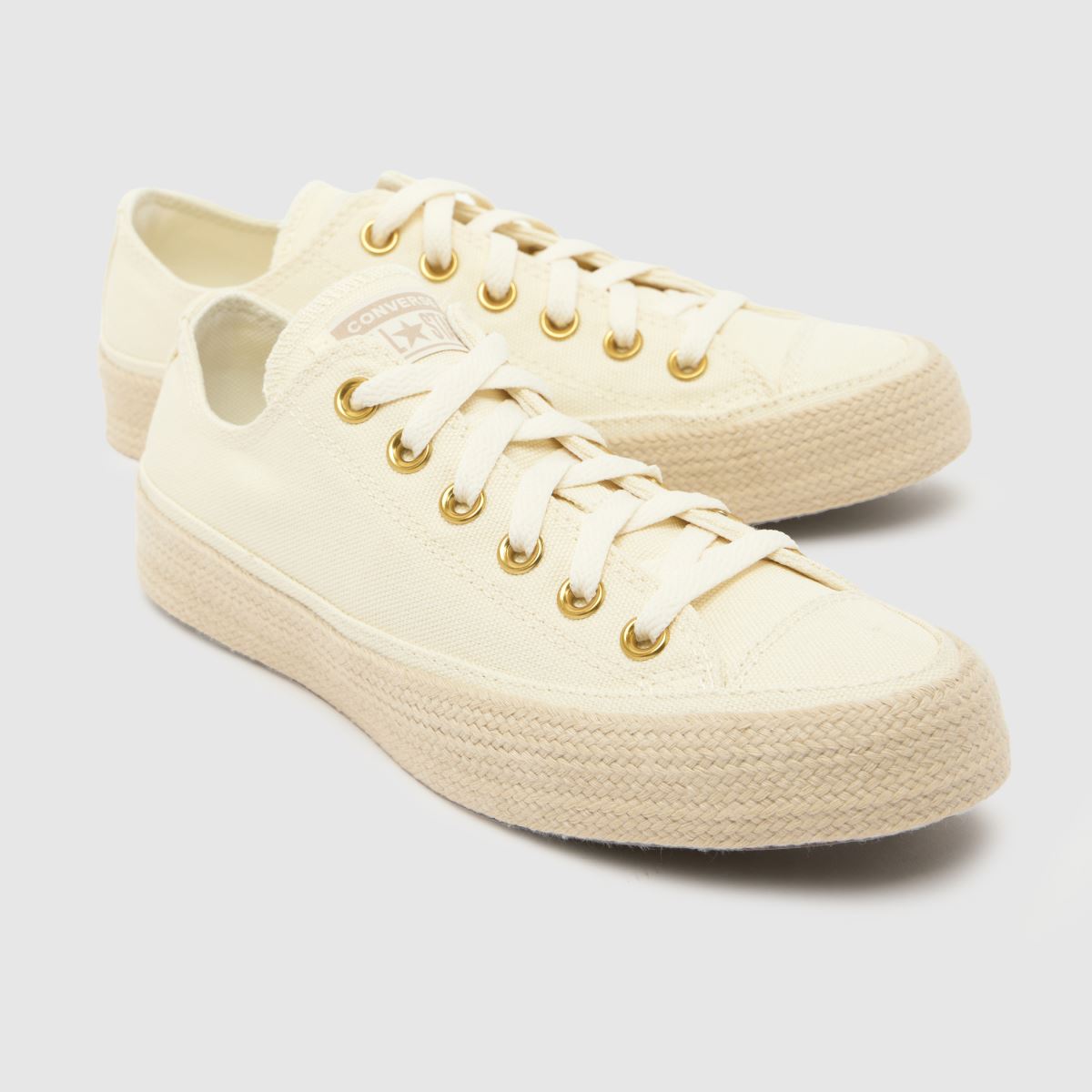 Converse All Star Ox Espadrille in Natural Converse All Star Ox Espadrille 4