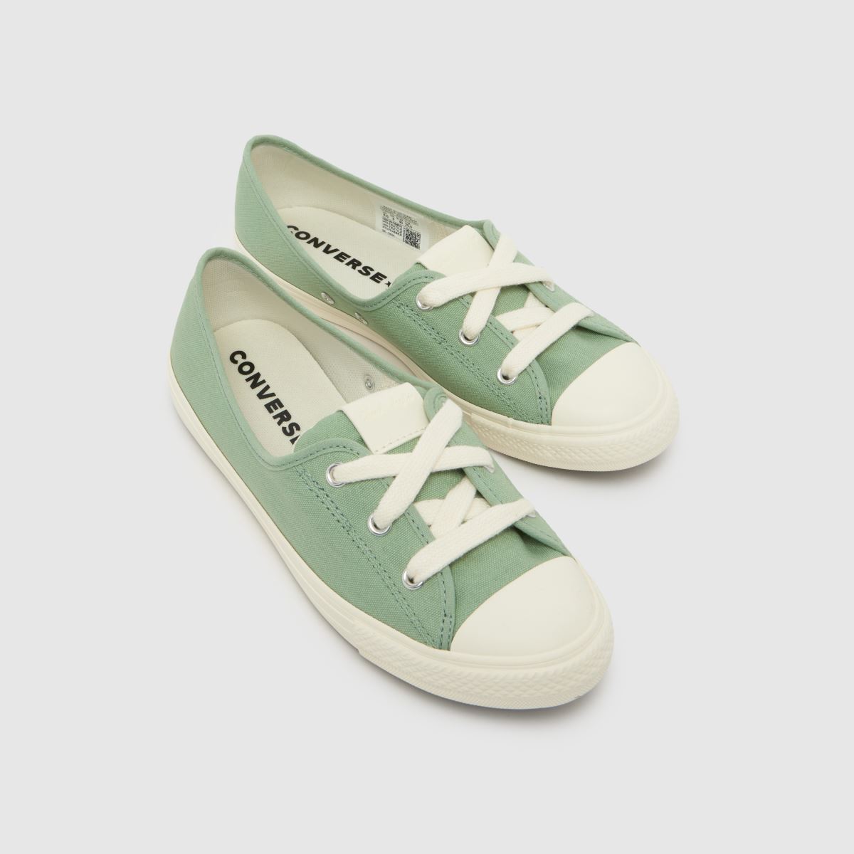 Damen Converse Hellgrün All Star Ballet Sneaker Converse All Star Ballet 4