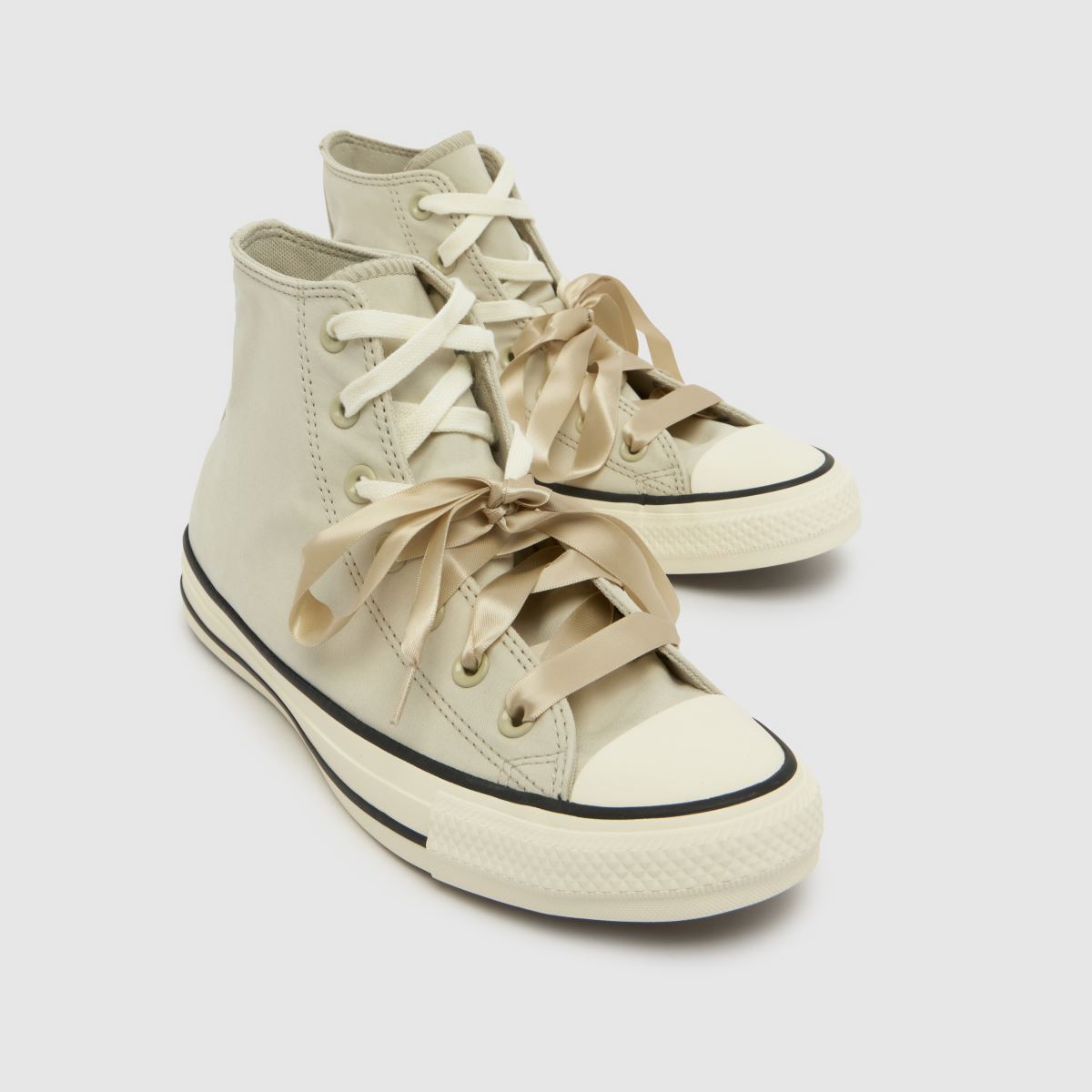 Converse All Star Hi in Off-White Converse All Star Hi 4