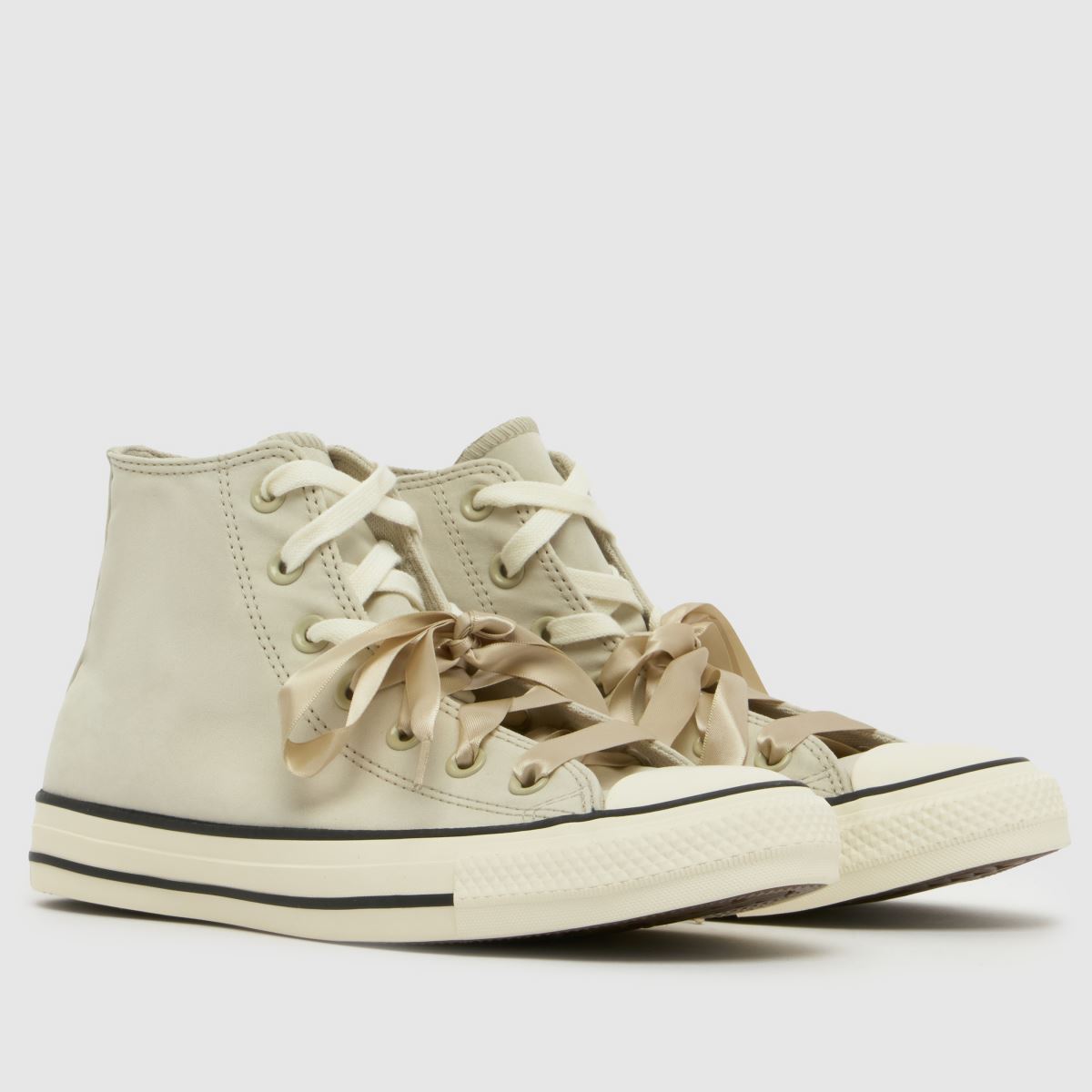 Converse All Star Hi in Off-White Converse All Star Hi 8