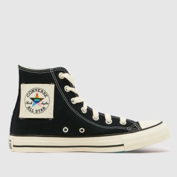 Converse Black Multi All Star Hi Pride Womens Trainers