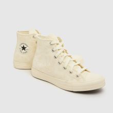 Converse All Star Hi in Off-White Converse All Star Hi,3 of 4