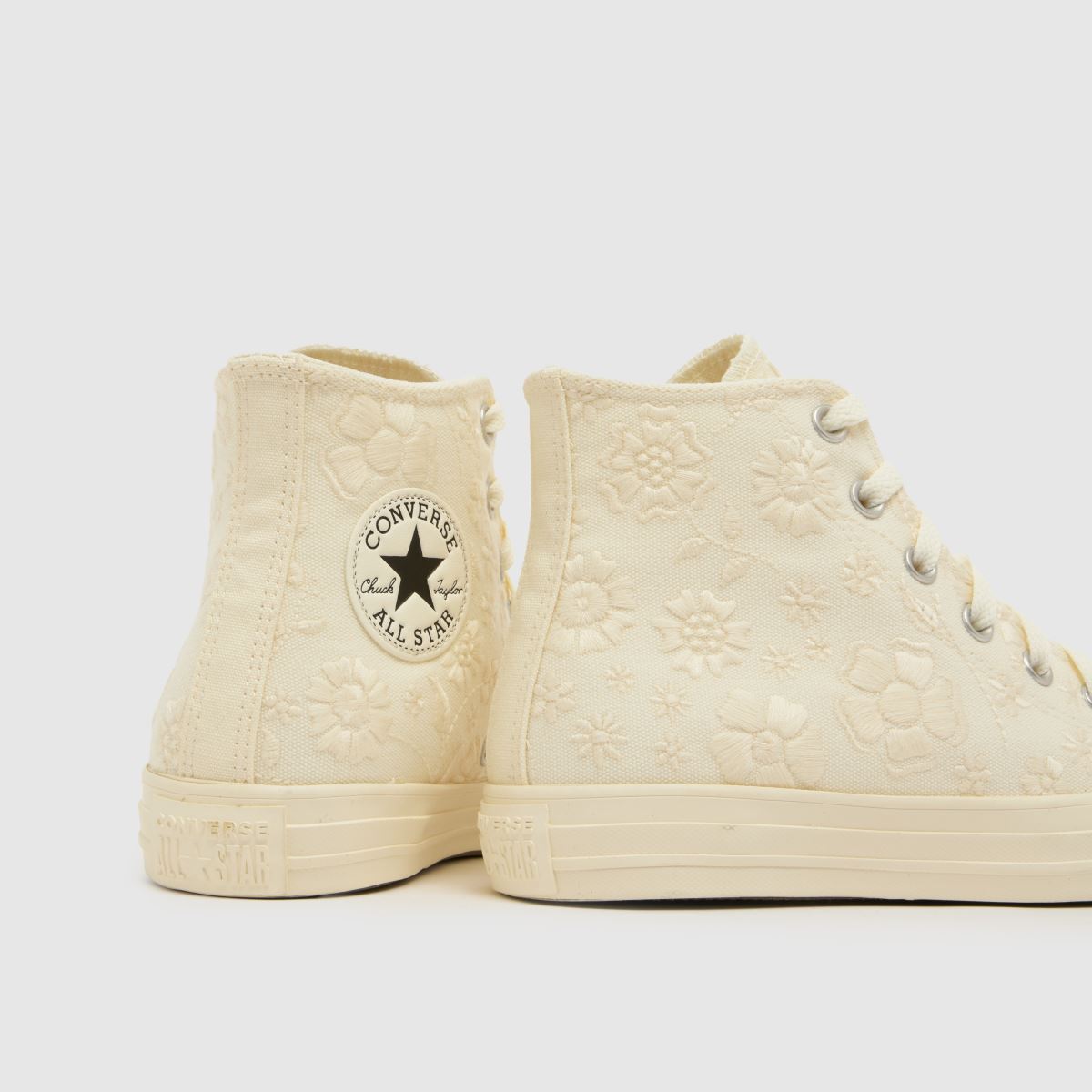 Converse All Star Hi in Off-White Converse All Star Hi 7