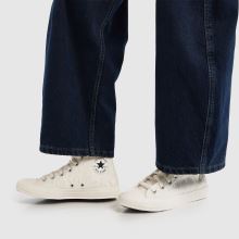 Converse All Star Hi in Off-White Converse All Star Hi,2 of 4
