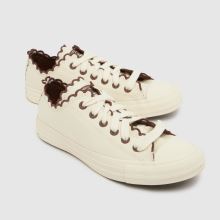 Converse All Star Ox in Off-White Multi Converse All Star Ox,3 of 4
