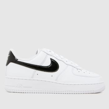 Nike Weiß-Schwarz Air Force 1 Damen Sneaker