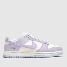 Nike Dunk Low in White & Pl Blue Nike Dunk Low,1 of 4