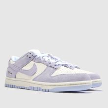 Nike Dunk Low in White & Pl Blue Nike Dunk Low,2 of 4