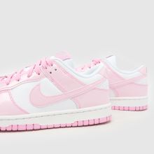 Nike Dunk Low in White & Pink Nike Dunk Low,4 of 4