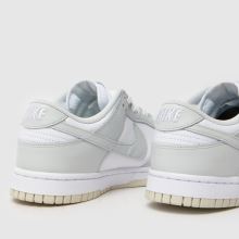 Nike Dunk Low in White & grey Nike Dunk Low,4 of 4