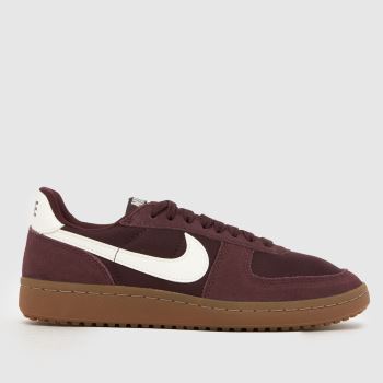 Nike Burgundy Field General Womens Trainers