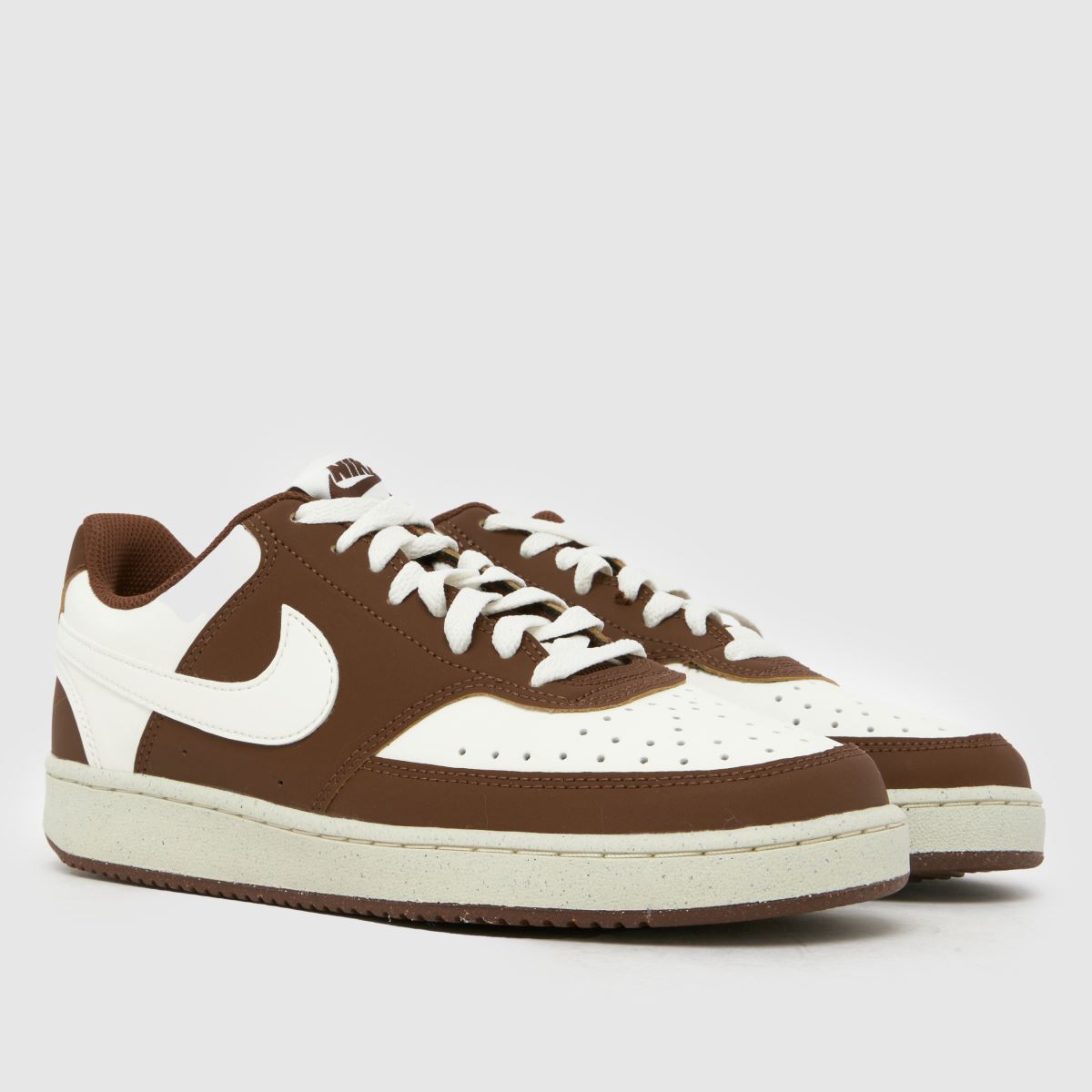 Nike Court Vision in Brown & White Nike Court Vision 8