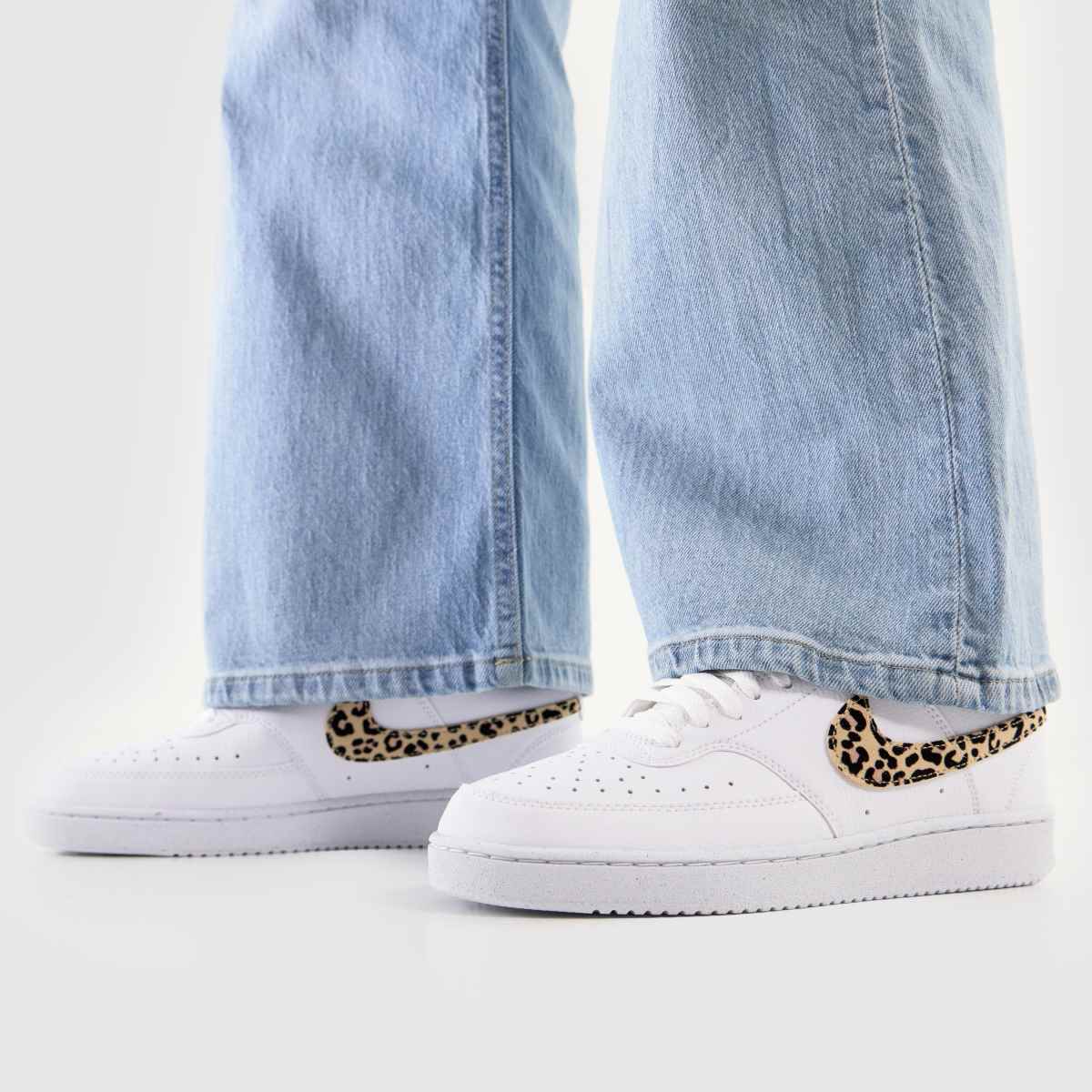 Nike Court Vision in White Multi Nike Court Vision 8