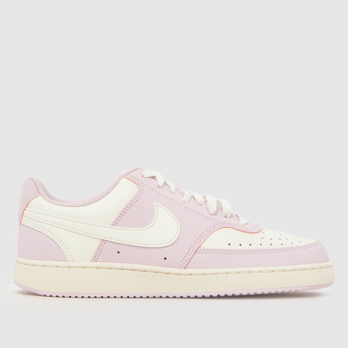 Nike Court Vision in White & Pink Nike Court Vision