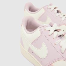 Nike Court Vision in White & Pink Nike Court Vision,3 of 4