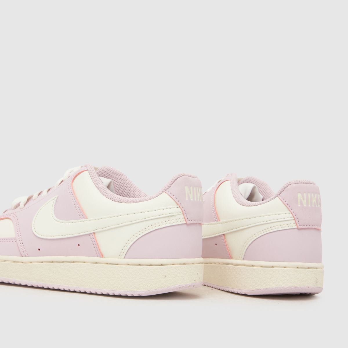 Nike Court Vision in White & Pink Nike Court Vision 7