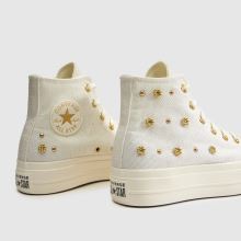 Converse All Star Lift Hi in Off-White Multi Converse All Star Lift Hi,3 of 4