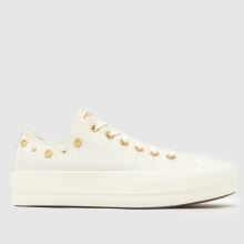 Converse All Star Lift Ox in Off-White Multi Converse All Star Lift Ox,1 of 4