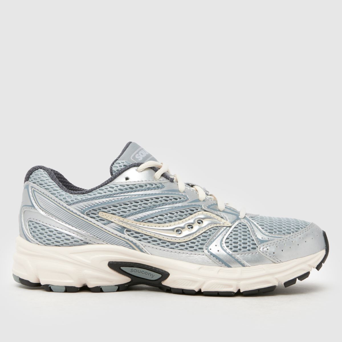 Saucony Ride Millennium in Silver Saucony Ride Millennium