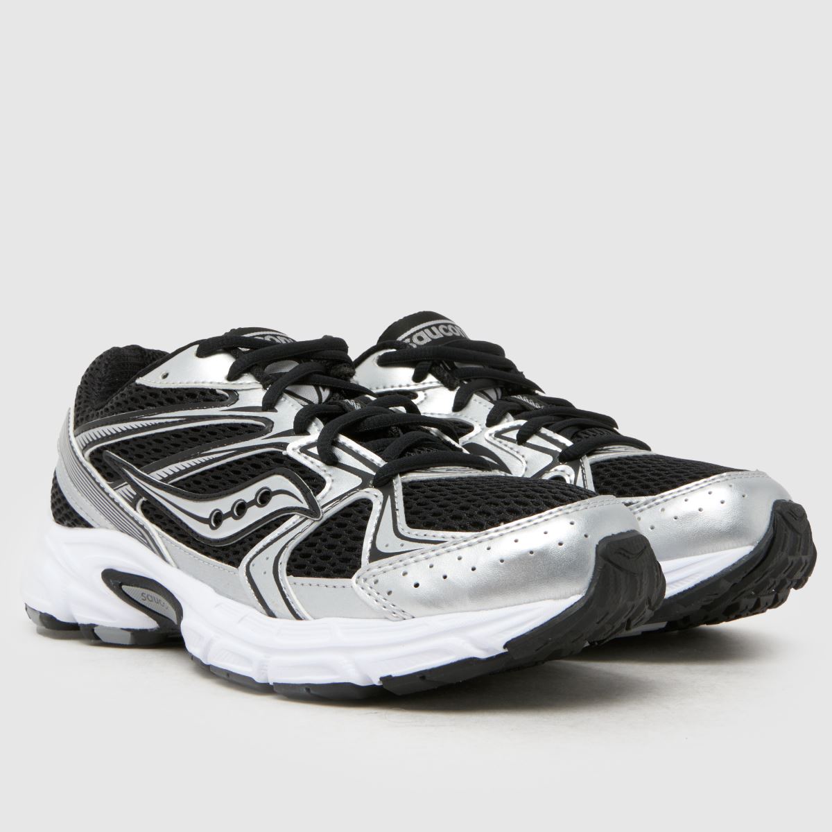 Saucony Ride Millennium in Black & Silver Saucony Ride Millennium 3