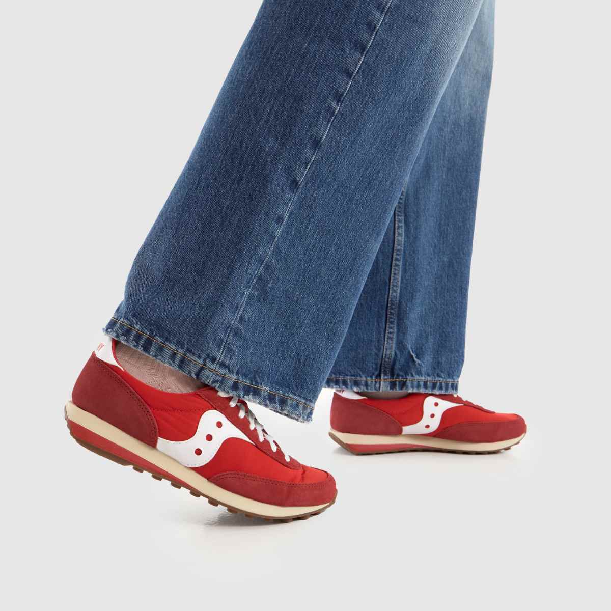 Saucony Trainer 80 in Red Saucony Trainer 80 8