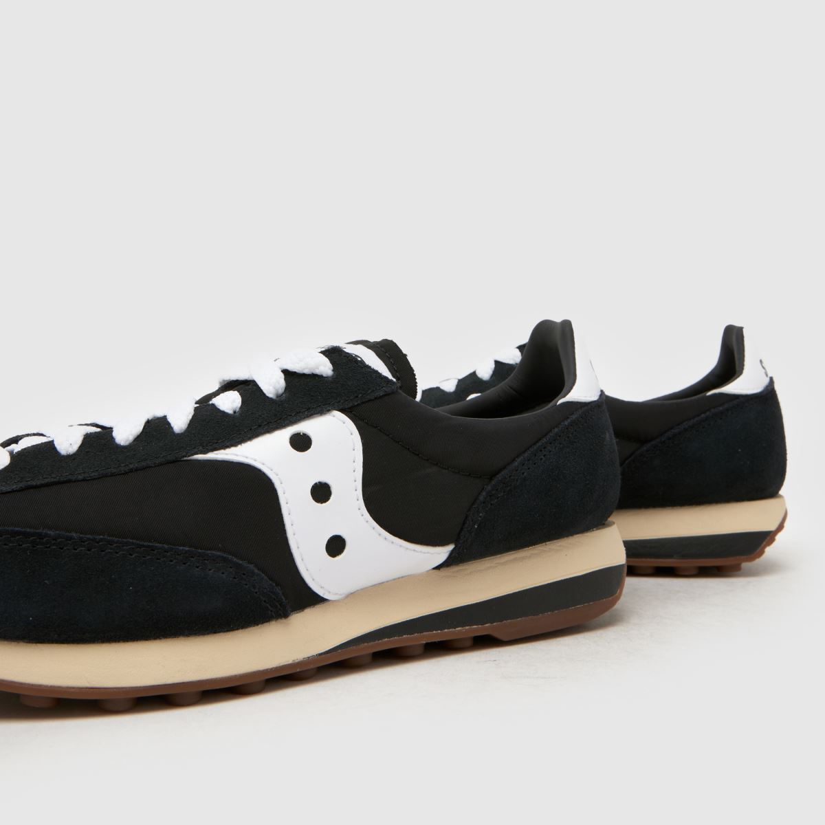 Saucony Trainer 80 in Black & White Saucony Trainer 80 7