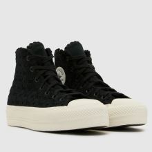 Converse All Star Lift Platform Hi in Black Multi Converse All Star Lift Platform Hi,2 of 4