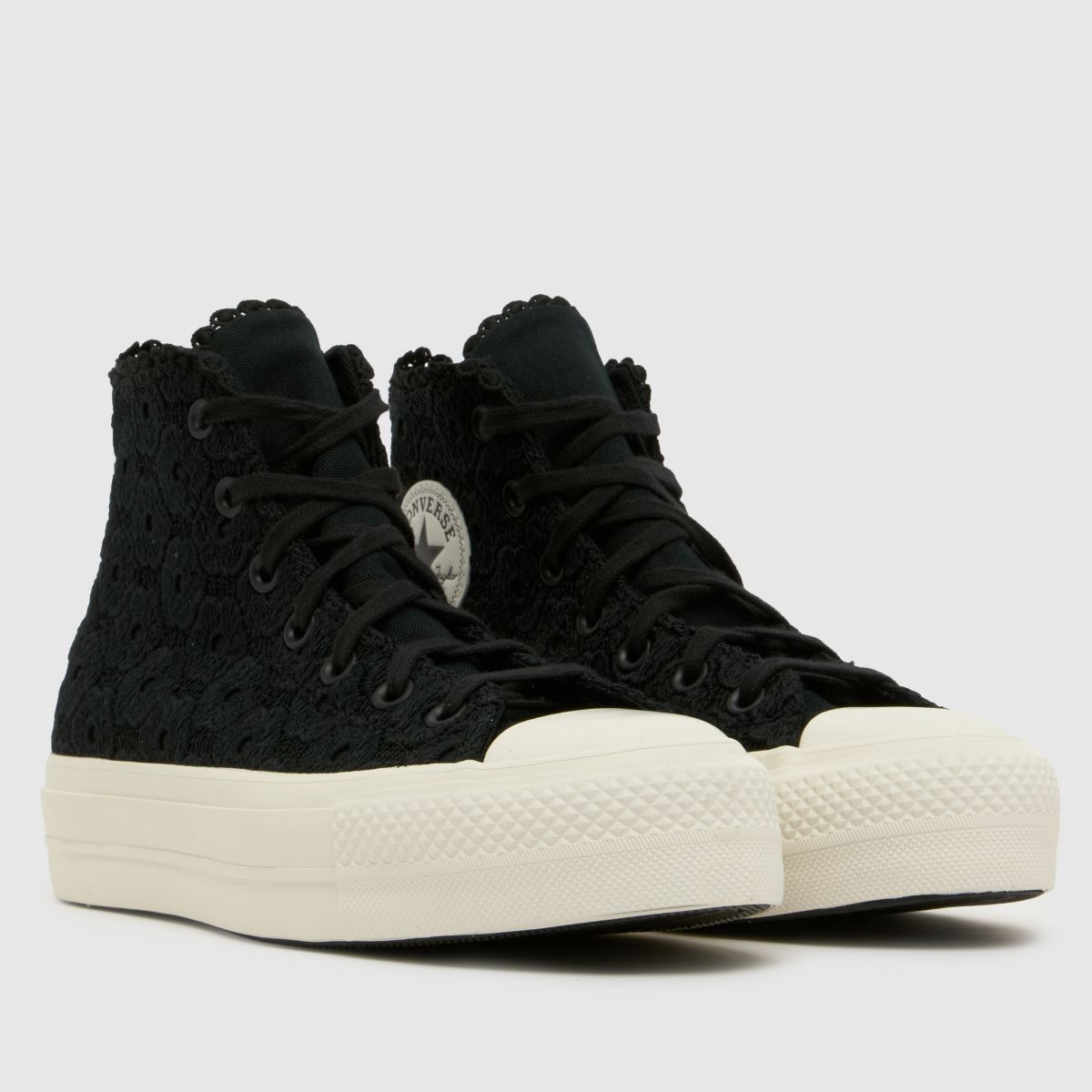 Converse All Star Lift Platform Hi in Black Multi Converse All Star Lift Platform Hi 3