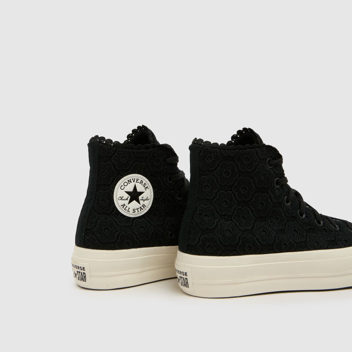 Converse All Star Lift Platform Hi in Black Multi Converse All Star Lift Platform Hi 7